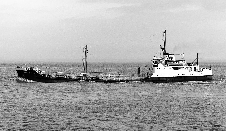 built 1962 Esso Caernarvon photograph ct0008 Esso Coastal Tanker 